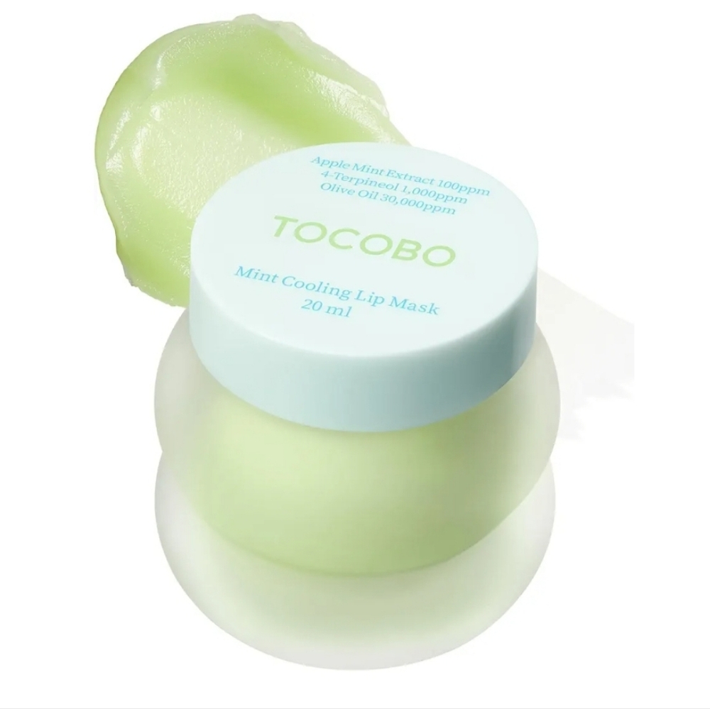 TOCOBO Mint Cooling Lip Mask Overnight Lip Treatment w/Apple Mint